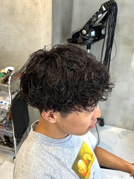 エリマ 調布(elima) 調布メンズカットパーマシャドーパーマラルフカール20代