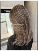 ハイライト×ベージュ