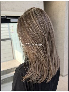 バングス(BANGS) ハイライト×ベージュ