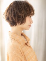 カバーヘア イヴ 戸頭店(COVER HAIR EVE)&nbsp;□チョコレートブラウン小顔フェザーショート811戸頭20代30代