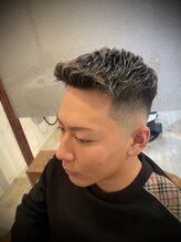 サードプレイス(Third Place) メッシュ濡れパンクルーカット