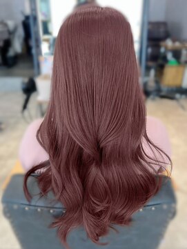 リアンバイアリュール(Lian by Allure) 《ピンク多めカシスピンクカラー》暖色カラーブリーチなしカラー