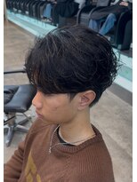 フィフス 渋谷(fifth) 渋谷無造作パーマシャドウパーマニュアンスパーマセンターパート