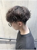 【FLAME 天文館】緩めツイストスパイラルパーマ×無造作マッシュ