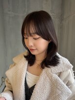 ジーテ 渋谷(gite)&nbsp;ミディアムくびれヘア/髪質改善