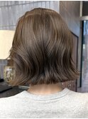 栄柔らか質感レイヤーボブ