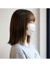 【全員】毛先までトゥルン♪カット+潤うカラー+補修トリートメント