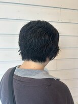 ラコスタ(LaCosTa) 30代40代50代黒髪小顔マニッシュハンサムワンレンボブ
