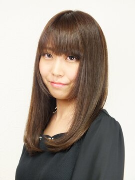 ズーカヘアー(Zu cA HAIR) zu-ca　愛されストレートミディ