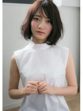 ソワ(soie) 抜け感ミディボブ☆【soie】by川地