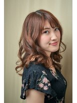 アイルビーヘア(I'll b hair)&nbsp;【下北沢＊I'll b hair＊】斜めバング★くびれウエーブ