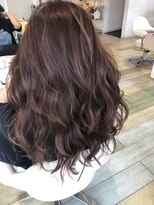 ヘアークラフト アニー 南郷18丁目店(HAIR CRAFT Annie) ほんのりパープルロング