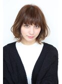 自由自在なミディアムヘア