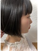 ＊ストレートミニボブ
