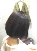 切りっぱなしボブ