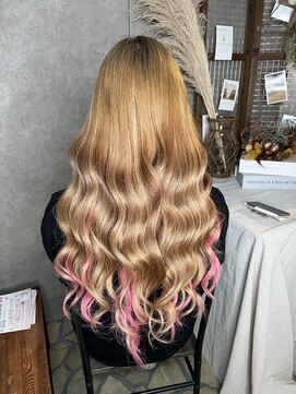 ヘアーデザインルアナ(Hair design Luana.) 【吉田大介】シールエクステ80枚エクステカット有り