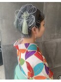 袴ヘアアレンジ