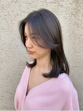 ディフィーノ 青山(DIFINO) 【DIFINO 青山】小顔レイヤー×グレージュ