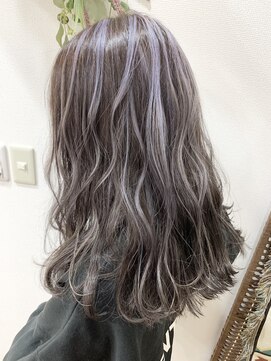 ヘア ライフ セリス(hair life Celis) ラベンダーグレー