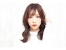 カット＋イルミナカラー＋髪質改善トリートメント ￥18,700→12,980