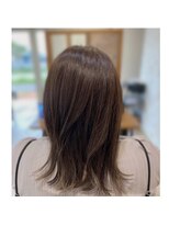 ヘアブロス(hair BROS)&nbsp;秋色　くすみベージュ