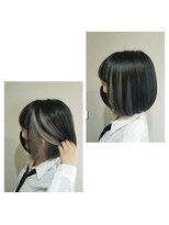 ヘアーアンドネイル ルシア(Hair&Nail Lucia)&nbsp;ライトグレーインナーカラー