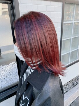 シャーマン(SHERMAN) ハイトーン色持ちピンクヘアカラー