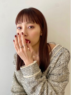 ハル 南平岸(HARU) 暖色カラーのぷつっとミディアム