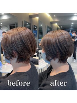 ミラバイケンジ 藤沢(Mira by KENJE) 白髪ぼかし/白髪にお悩みの方に/30代40代50代