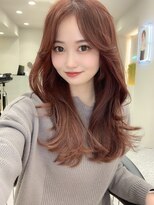 ロンド マーレ 天神大名店(Lond mare)&nbsp;デザインカラー/レイヤーカット/ウェットヘア/オリーブベージュ