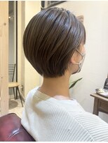 クオリア(Quaria)&nbsp;◎大人ナチュラル耳かけショートボブ