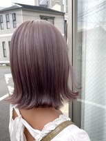 ヘアーアンドスパ フェリーチェ ミチ 野田屋町店(HAIR&SPA felice MICHI) 【felice MICHI 石井あすか】くすみラベンダー