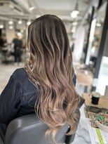 ラフ 難波店(LAFF) #黒髪#ボブルフ#ネビージュ#小顔#ワンレン