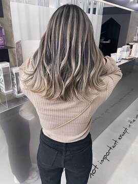 キング 梅田(K!ng) 梅田ハイライトカラー梅田メンズハイライトカラー梅田エクステ