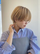 イヴォークトーキョーオーサカ(EVOKE TOKYO osaka)&nbsp;ハイトーン×抜け感ショート