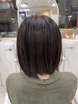 アルターシェリー(aL-ter che'rie) カラーリタッチ[黒髪/グレーベージュ/レイヤーロング]