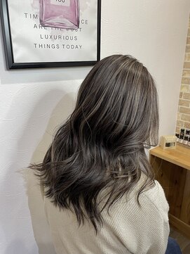 アチェロプラス 幸手店(acero+) 白髪ぼかしハイライト♪