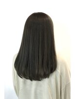 フレイムスヘアデザイン(FRAMES hair design)&nbsp;大人女子に人気♪ブルーアッシュグレージュ×セミロング