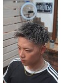 ツイスパ×ホワイトメッシュ