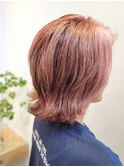 ハクハツを活かして大人のクリアで上品な脱白髪染め#白髪ぼかし