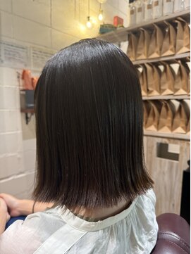 チアー ヘアリラクゼーション(cheer HAIRRELAXATION) クセ緩和ストレート＋外ハネボブ