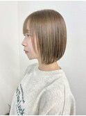 《shii../内城》#切りっぱなしボブ #内巻きボブ
