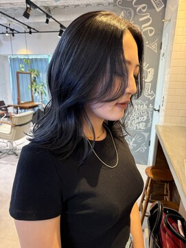 シーン 池袋(scene.) scene.【シーン】【池袋 西口徒歩3分】ネイビーブルー