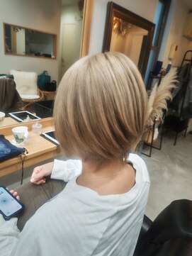 ラグヘアー(RAG HAIR) グラボブショート