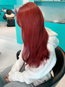 ユー イケブクロ(u Ikebukuro) チェリーレッド/コリアンレッド/アリエルカラー/ブリーチ