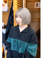 ヘアーメイク ダンス(hair make DANCE) ホワイトグレージュ/エフェクトブリーチ