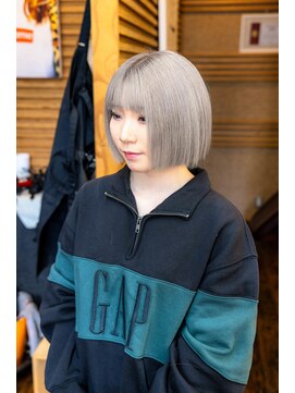 ヘアーメイク ダンス(hair make DANCE) ホワイトグレージュ/エフェクトブリーチ