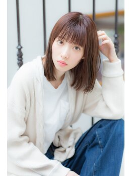 アニモフィオレンテ 越谷店(animo FIORENTE)の写真/【越谷】クーポンなら濃厚なトリートメント付！大人女性の自然体な縮毛矯正を叶えてくれる頼れるサロン
