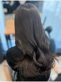 ブリーチなし シアーグレージュカラー×レイヤーカット◯伊藤