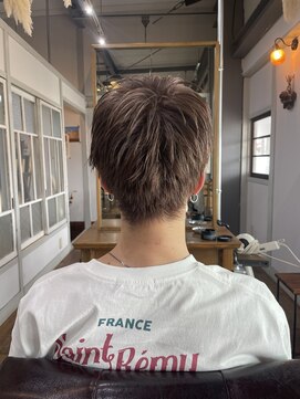 アルレン(Allen) くすみベージュ　ケアブリーチ　メンズ　宇都宮